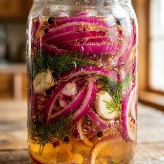 homemade pickled red onions in 10 minutes