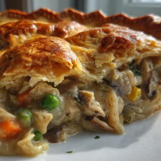 Awful Ruffled Mushroom Pot Pie in 8 Steps